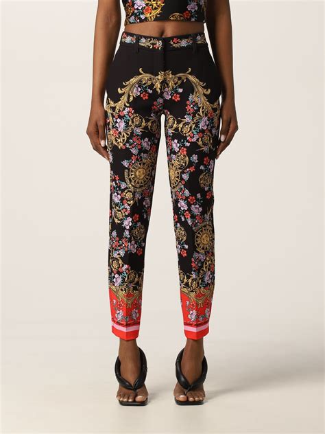 pantalón versace mujer precio|Pantalones de Versace para mujer .